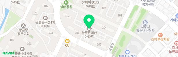 늘푸른벽산아파트 102동 중앙놀이터 지도 이미지
