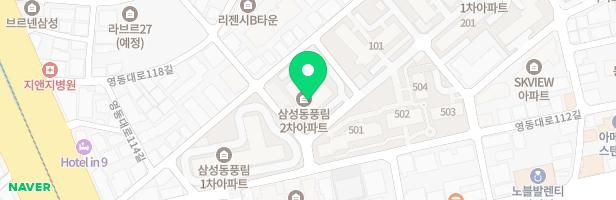 풍림2차아파트 놀이터 지도 이미지