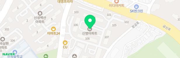 으뜸마을 신명아파트 103동 앞 놀이터 지도 이미지