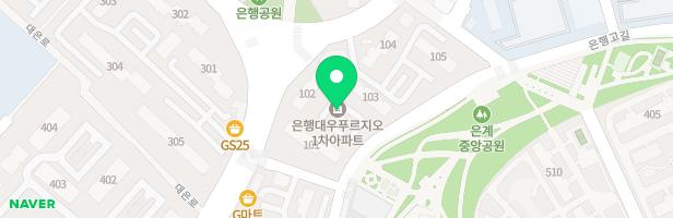 시흥대우1차아파트 101동 어린이놀이터 지도 이미지