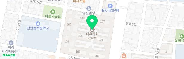대우아파트 103동 놀이터 지도 이미지