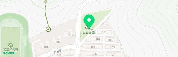 옥포2근린공원(옥포혜성아파트 위) 지도 이미지