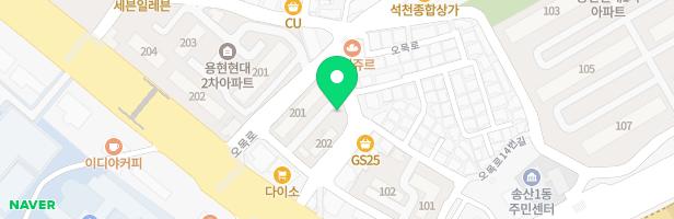 의정부동문아파트202동앞어린이놀이터 지도 이미지