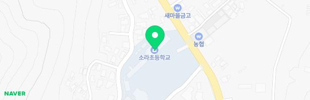 소라초등학교병설유치원  놀이시설 지도 이미지