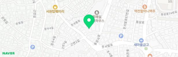 동삼중앙어린이집 실외놀이터 지도 이미지