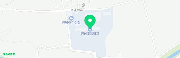 원남초등학교병설유치원 놀이터 지도 이미지