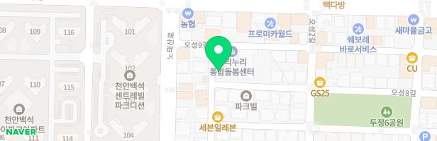 하늘땅바다친구들어린이집 어린이놀이시설 지도 이미지