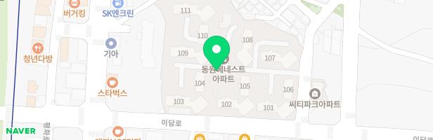 동원베네스트 111동앞 어린이 놀이터 지도 이미지