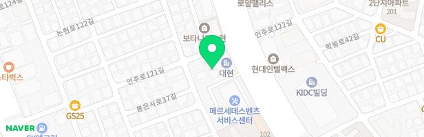성결유치원 지도 이미지