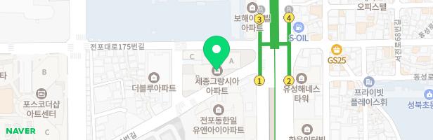 세종그랑시아 놀이터 지도 이미지