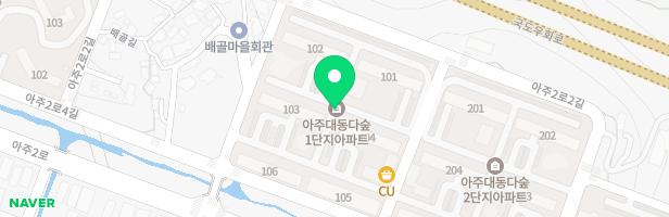 대동다숲 106동앞 1단지2놀이터 지도 이미지