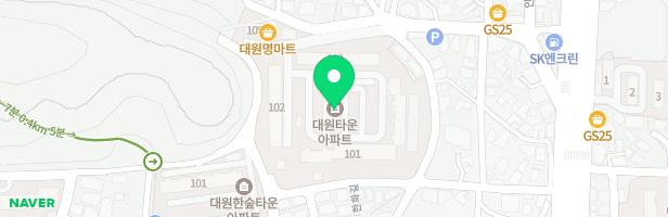 대원아파트 놀이터 지도 이미지