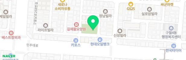 작은구월어린이공원 놀이터 지도 이미지