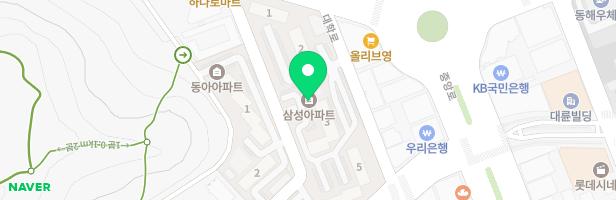 천곡삼성아파트 지도 이미지