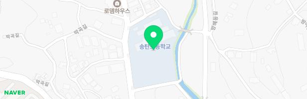 송탄초등학교 놀이터 지도 이미지