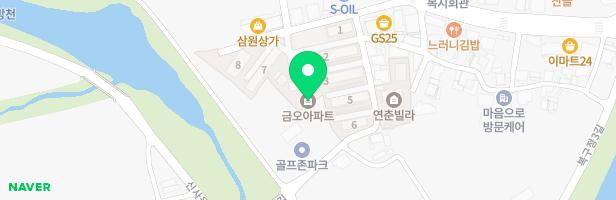 북면금오 아파트 놀이시설 지도 이미지