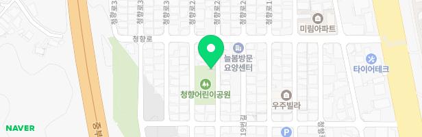 청향어린이공원 지도 이미지