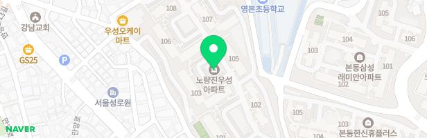 노량진우성아파트 놀이터3(108동) 지도 이미지