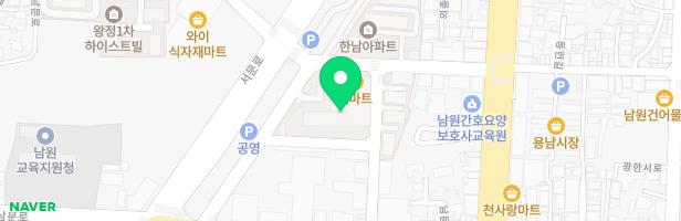 금호프라자 어린이 놀이터 지도 이미지