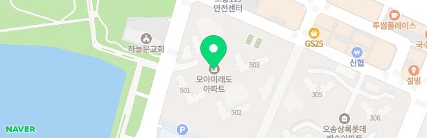 모아미래도아파트내 놀이터2 지도 이미지