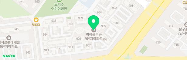 보리수어린이공원 놀이터 지도 이미지