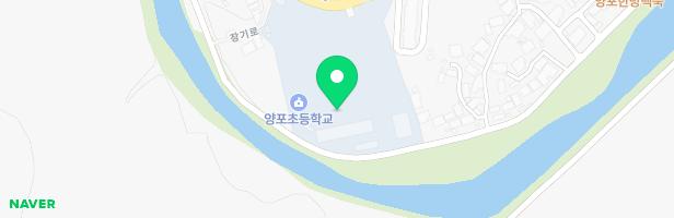 양포초등학교 병설유치원 어린이놀이시설 지도 이미지