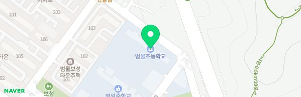 대구범물초 어린이놀이시설 지도 이미지