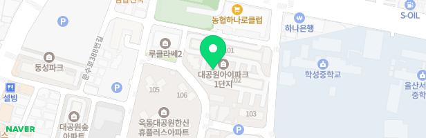 대공원아이파크 1단지 놀이터 지도 이미지