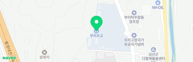 부리초등학교 병설유치원 놀이시설 지도 이미지