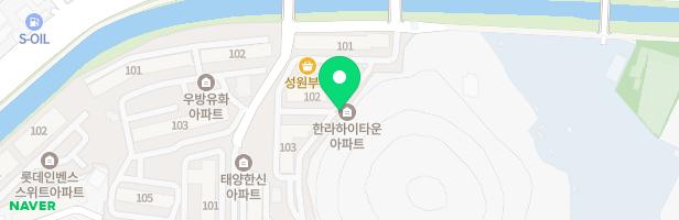 한라하이타운아파트 어린이놀이터 지도 이미지