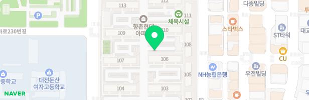 향촌 현대 아파트 (113동) 놀이터 지도 이미지