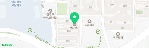 산장맨션 어린이 놀이터 지도 이미지