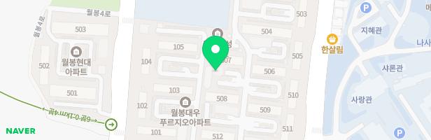 월봉일성아파트 어린이 놀이터(관리동) 지도 이미지