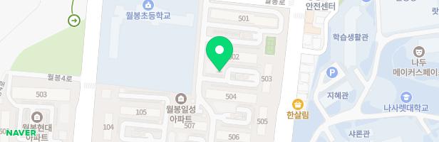 월봉일성아파트 어린이 놀이터(504동) 지도 이미지