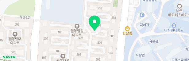 월봉일성아파트 어린이 놀이터(506동) 지도 이미지