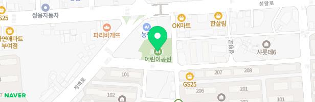 어린이공원6호(홍선아파트앞) 지도 이미지