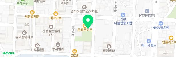 백두공원 지도 이미지