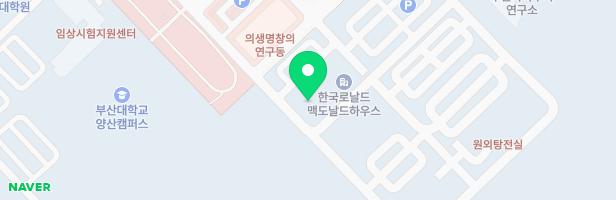 양산부산대학교병원 어린이집 지도 이미지