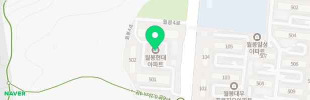 월봉현대놀이터 지도 이미지