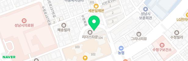 신세계쉐덴 3층 103동 놀이터 지도 이미지