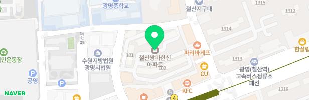 쌍마한신아파트 놀이터 지도 이미지