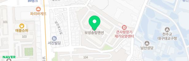 보성송림아파트 어린이놀이터 지도 이미지