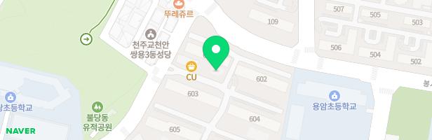 불당대원칸타빌601동 지도 이미지
