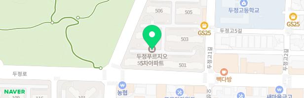 두정5차 푸르지오 놀이터 지도 이미지