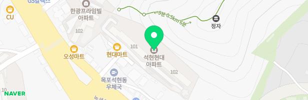 석현 현대아파트 어린이 놀이터 지도 이미지
