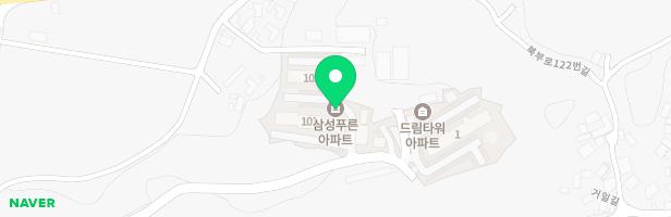 삼성푸른 아파트 내 놀이터 지도 이미지