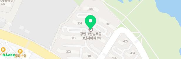 굴화주공 강변그린빌 3단지 놀이터(302동 앞) 지도 이미지