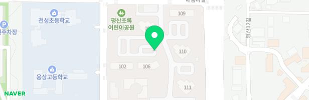 평산휴먼시아아파트 어린이놀이터 1 지도 이미지