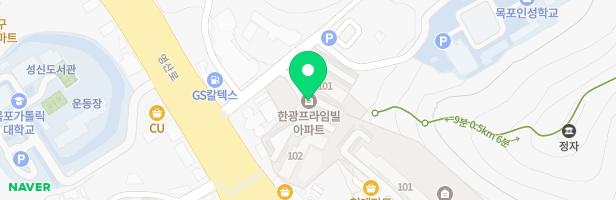 석현동 한광프라임빌 어린이 놀이터 지도 이미지