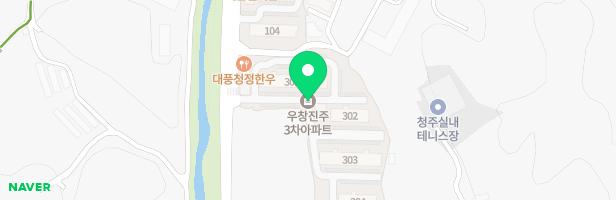 우창진주3차아파트내 놀이터 지도 이미지